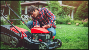 lawn mower maintenance and service