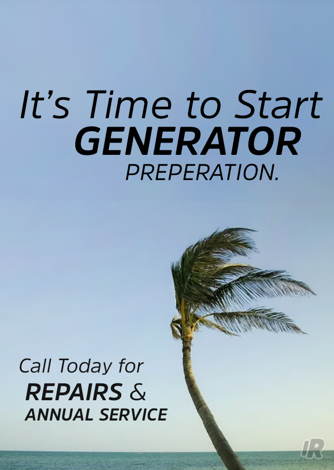 compact repair hurricane generator repair